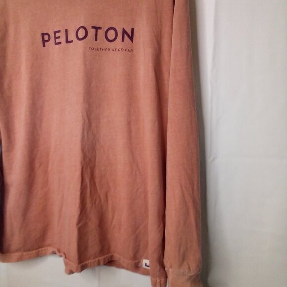 Peloton Shirt Women M Long Sleeve Pink - Picture 9 of 16